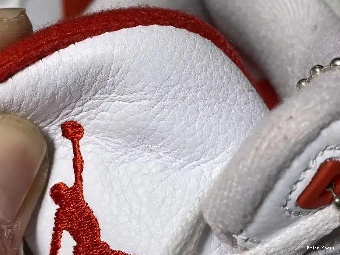 Bmlin CJ0939-100 White Air University Jordan Retro Tinker Red 3 0602